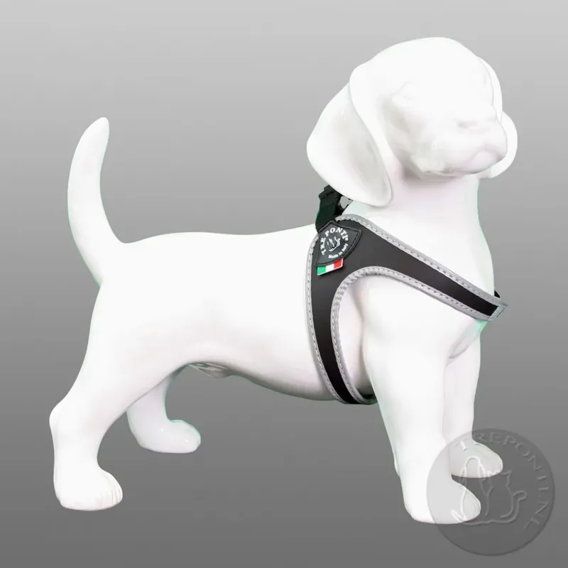 Weekendaanbieding Tre Ponti Fibbia Reflective 2,5 Zwart Tot 6 kg