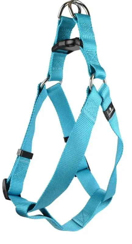 Veilige Betaling Flamingo Harnas Step&Go Ziggi Turquoise XS 20-35 cm 10 mm