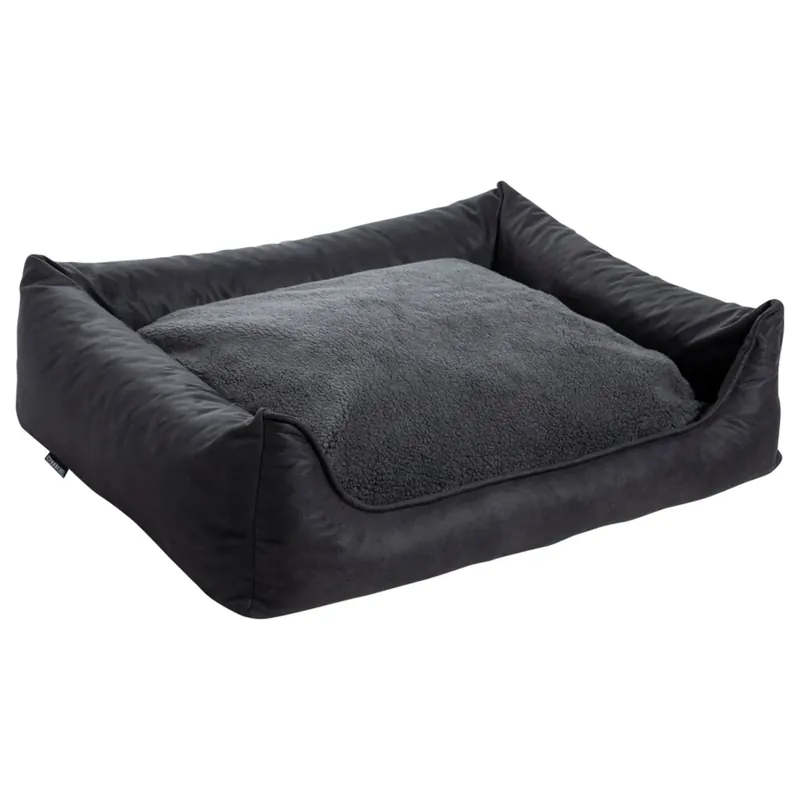 Veilige Betaling MaxxNobel Ortho Sofa Lederlook/Teddy Zwart 80/60