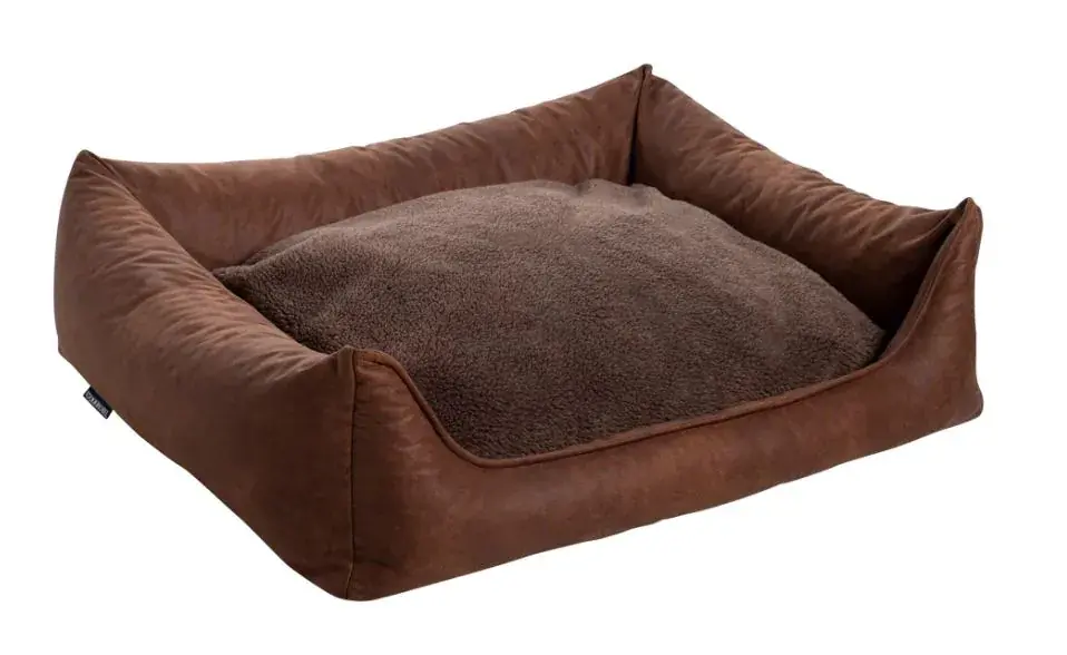 Voordeelprijs MaxxNobel Ortho Sofa Lederlook/Teddy Cognac 80/60