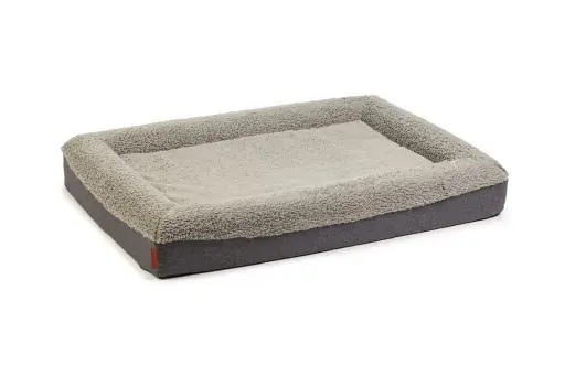 Beeztees Memory Foam Ligbed Yura Grijs Express Levering