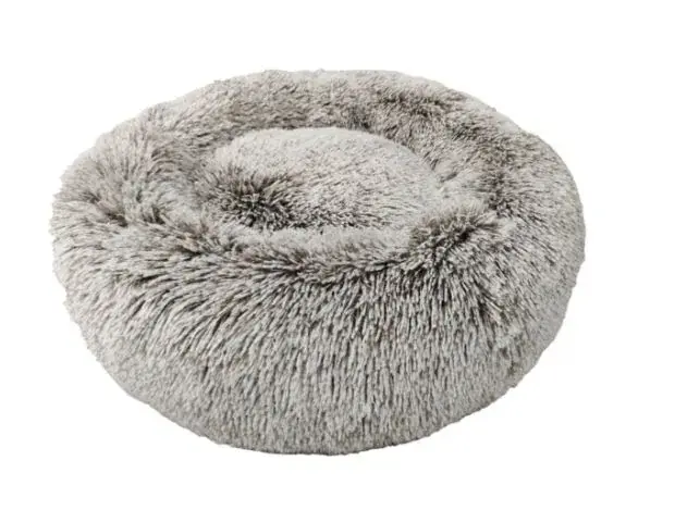AK4Pets Dog Bed Cuddle Brown/Beige Speciale Aanbieding