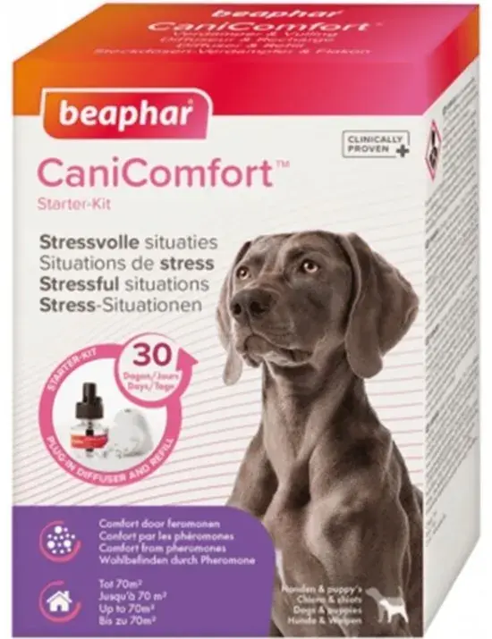 Beaphar CaniComfort Starterskit Verdamper & Vulling Op = Op