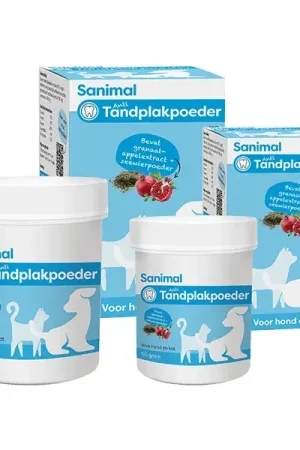 Sanimal Anti-Tandplakpoeder 180 gr Snelle Levering