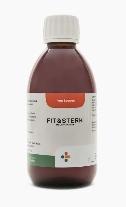 Van Eeuwen Fit & Sterk Multivitamine 100ml Korting