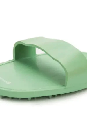 Beeztees Rubber Massageborstel Ovaal Mint Speciale Aanbieding