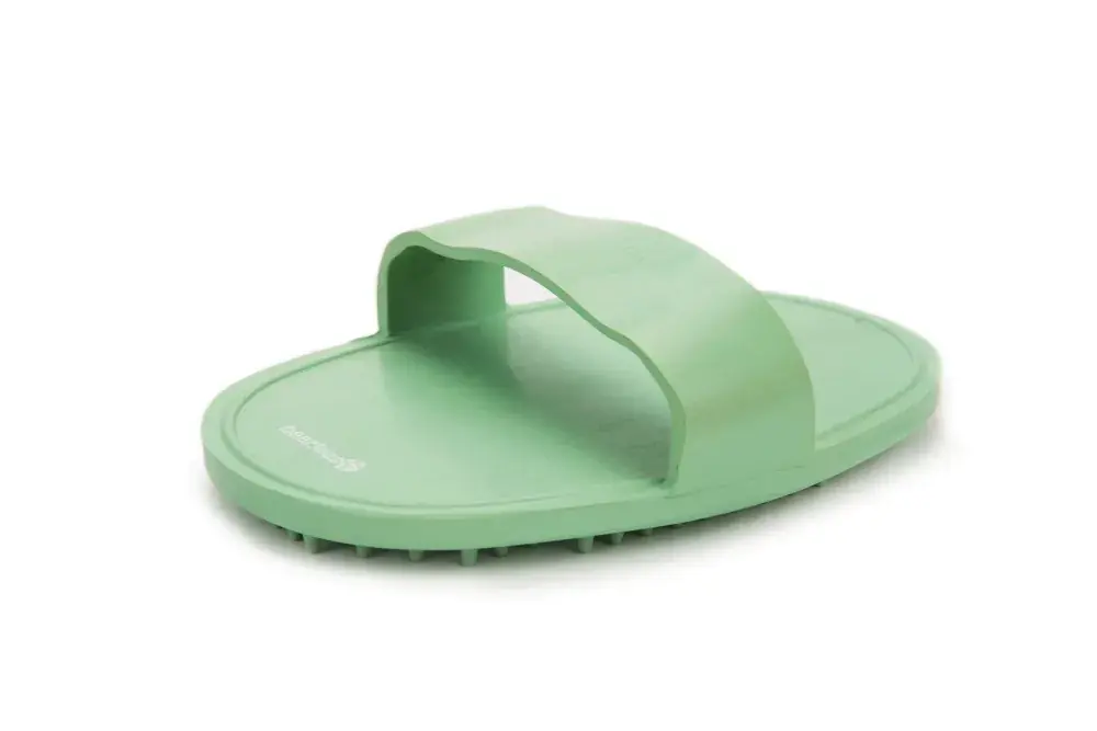 Beeztees Rubber Massageborstel Ovaal Mint Speciale Aanbieding