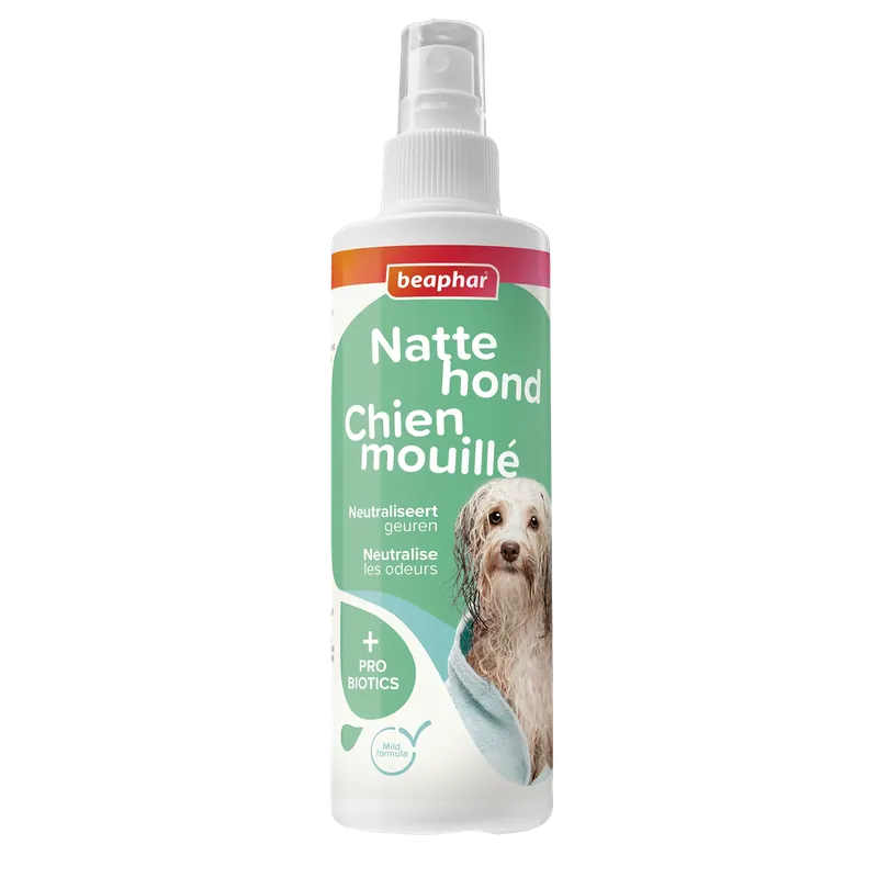 Beaphar Natte Hond Spray 250 ml Op = Op