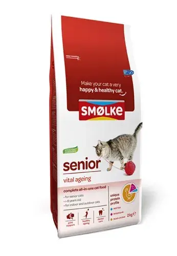 Speciale Aanbieding Smolke Cat senior 2 kilo