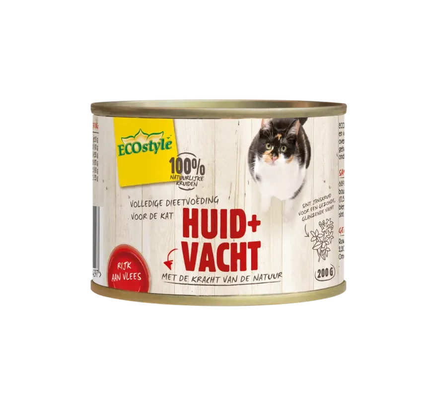 Ecostyle Kat Huid & Vacht 200 gram Populair