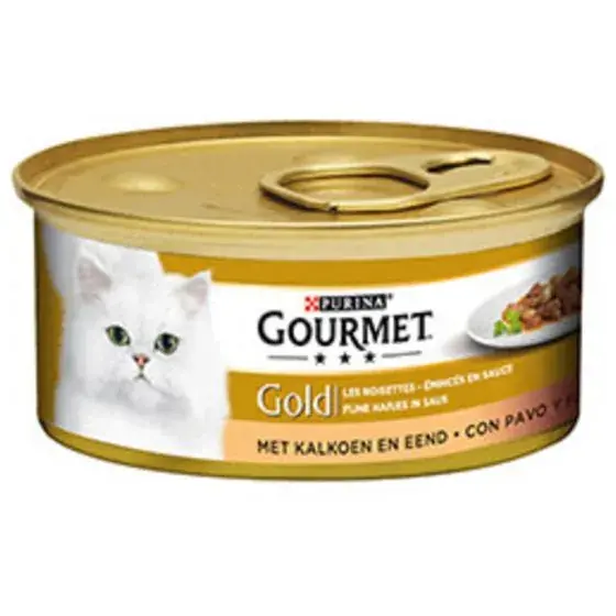 Gereduceerde Prijs Gourmet Luxe Mix Zeevis & Spinazie 85 gram