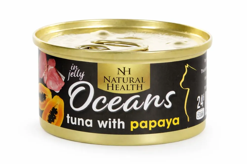 Dagaanbieding Natural Health Cat Oceans Tuna & Papaya 85 gr