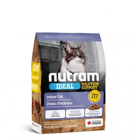 Direct Beschikbaar Nutram Indoor Shedding I17 1,13 kg