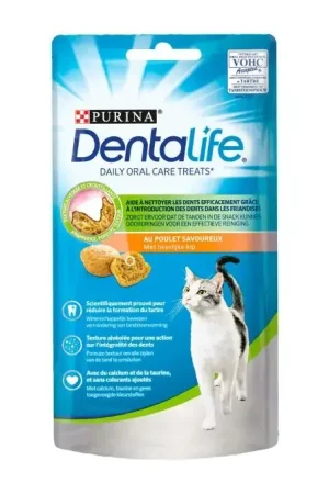 Dentalife Snacks Kat Kip 40 gr Seizoensaanbieding