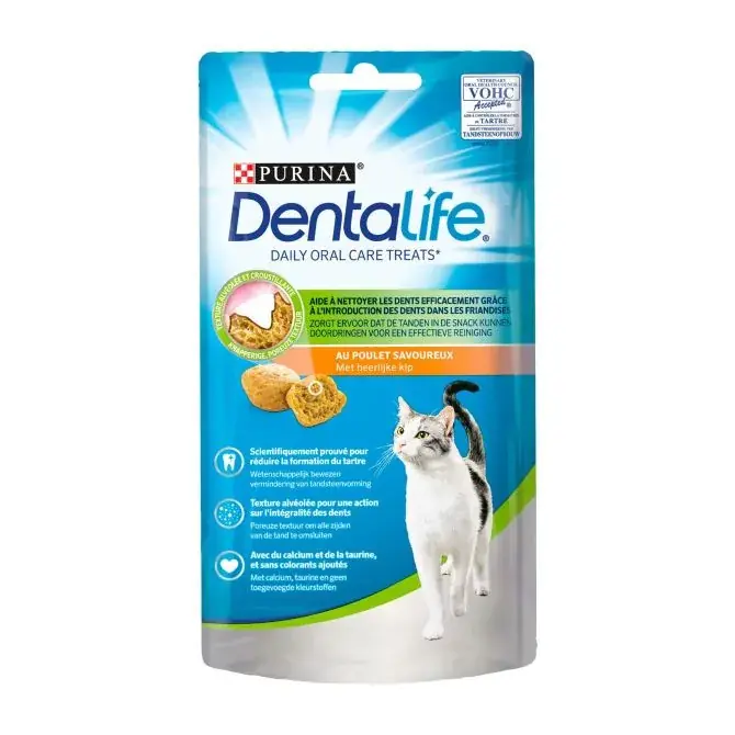 Dentalife Snacks Kat Kip 40 gr Seizoensaanbieding