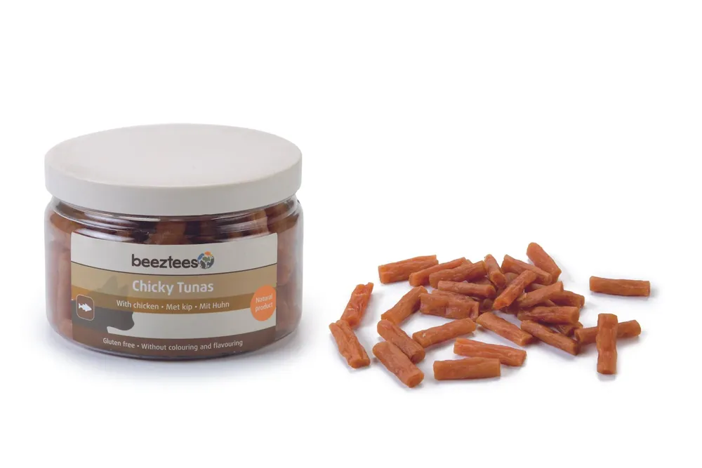 Direct Verzonden Beeztees Chicky Tunas Kattensnack 90 gr