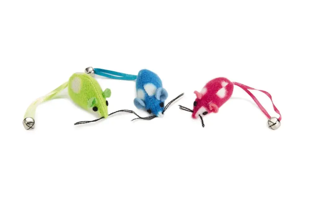 Favoriet Beeztees Petti Muis 3 st.