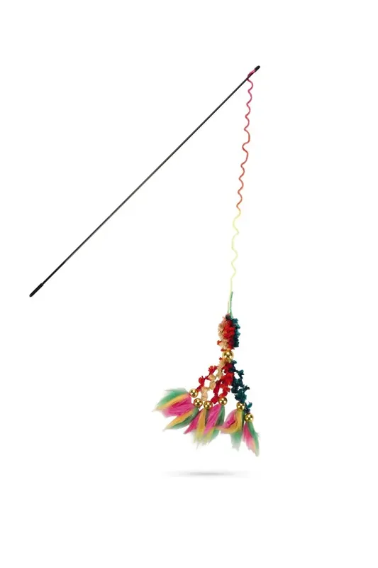 Beeztees Kattenhengel + Fluweelstaart 46 cm Betrouwbaar