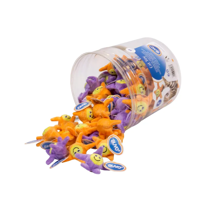 Pluche Ster Mix Paars/oranje 1st. Actieprijs