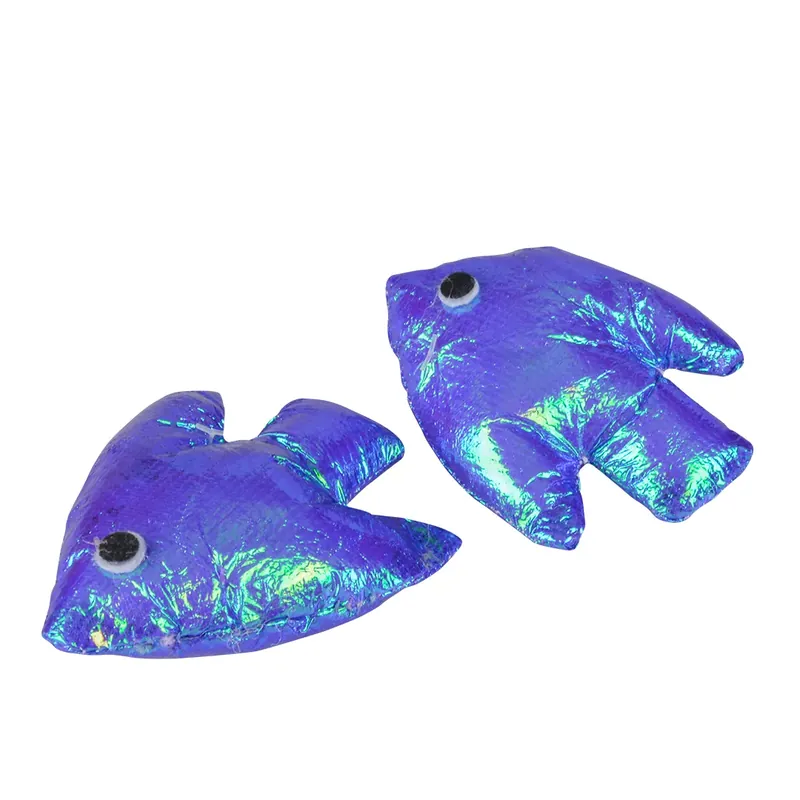 Laatste Versie Duvo+ Blinky Vissen 2Pc - 6,5X8X2,5 cm Blauw
