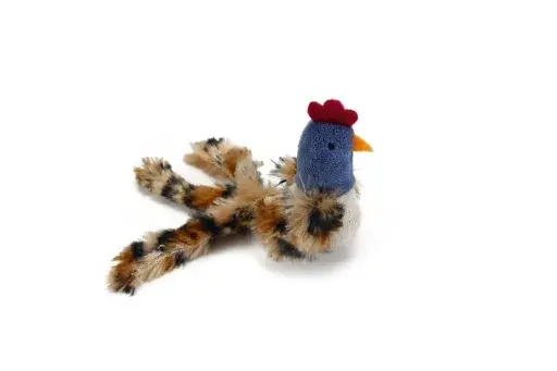 Gecertificeerd Beeztees Eggy - Kattenspeelgoed - Incl. Geluidschip - 8,5 cm