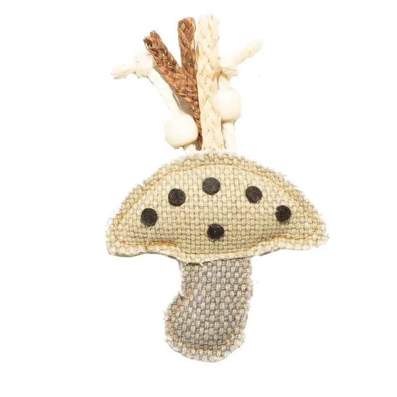 Bestseller Duvo+ Canvas Paddestoel Grijs 13X8,5X2 cm