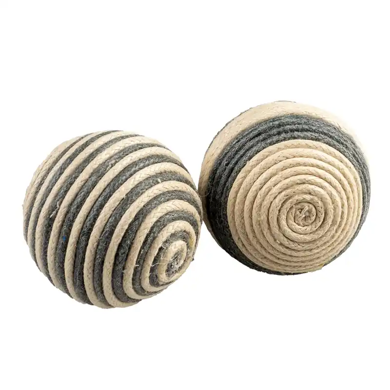 Duvo+ Rope Ballen 2 st. Grijs Meest Verkocht