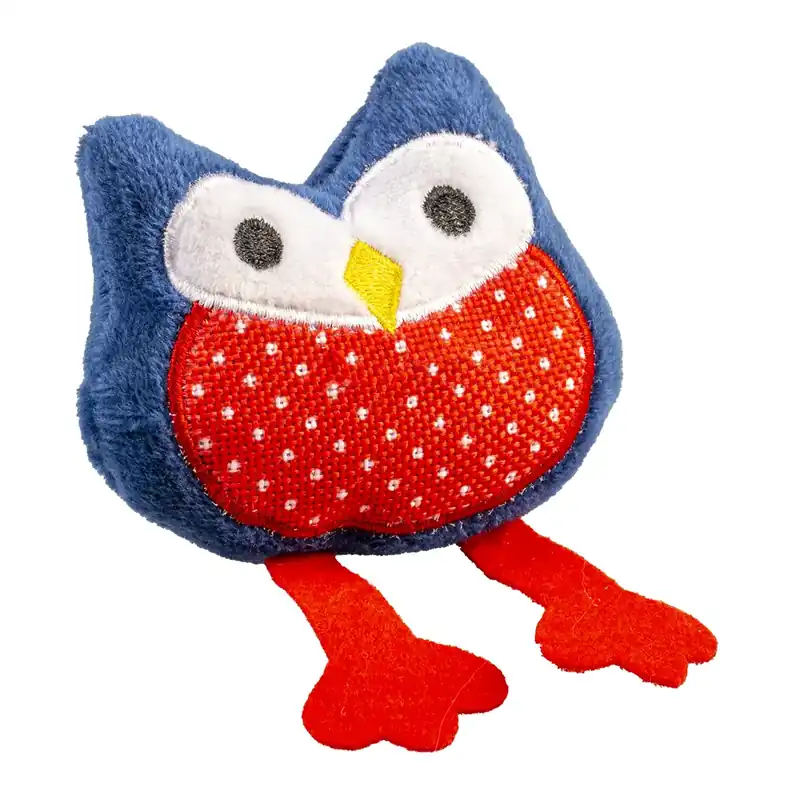 Duvo+ Retro Gestippelde Uil Blauw Bestseller