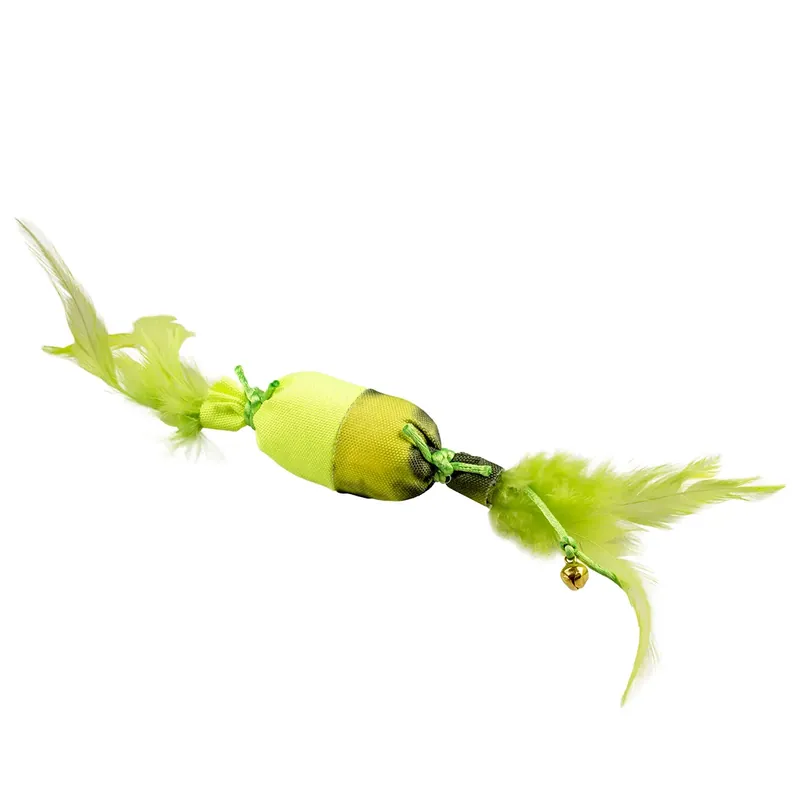 Duvo+ Flash Bonbon Met Veren Groen Voordeelprijs