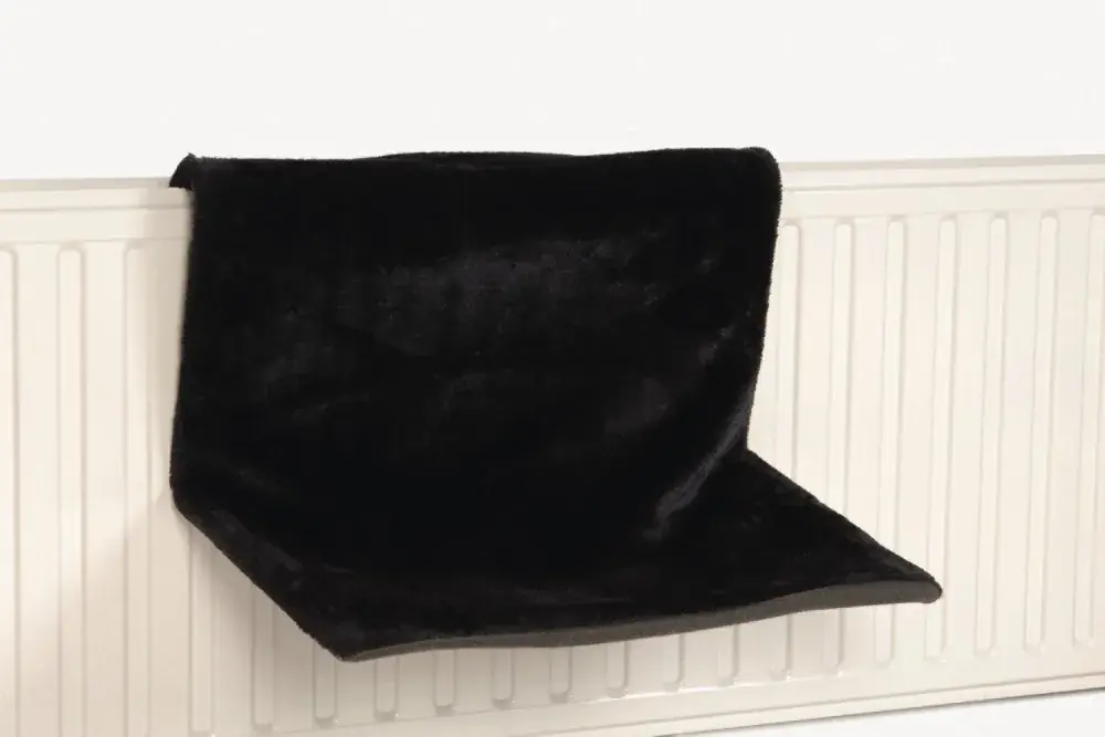 Seizoensaanbieding Beeztees Radiatorhangmat Sleepy Zwart