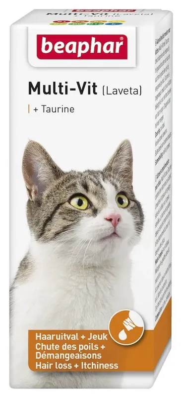 Beaphar Multi-Vit Kat 50ml Alleen Vandaag