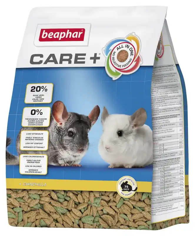 Beaphar Care+ Chinchilla 1,5 kilo Uitverkoop