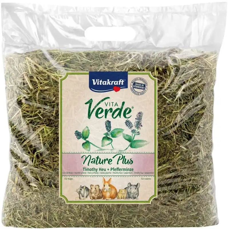 Beperkte Voorraad Vitakraft Vita Verde Hooi Pepermunt 500 gr