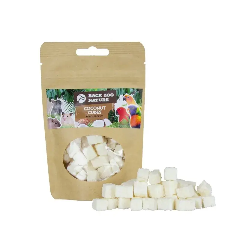 Back Zoo Nature Kokosnoot Blokjes 50 gram Voordeelprijs