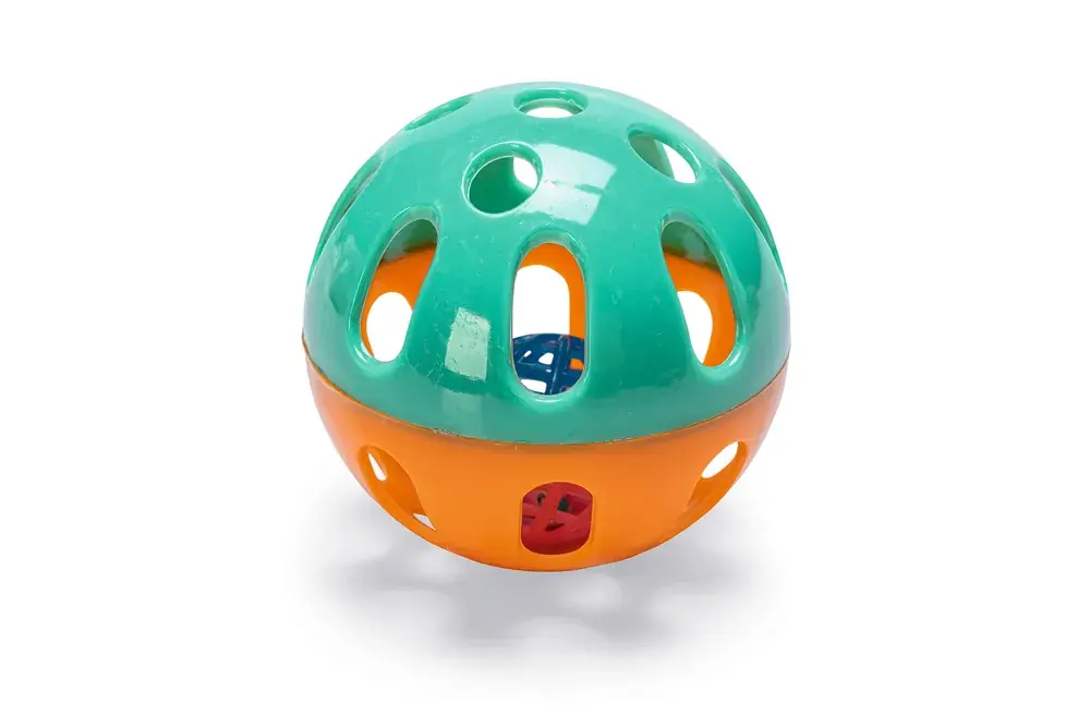 Beperkte Voorraad Beeztees Plastic Jingle Bal Knaagdier 9