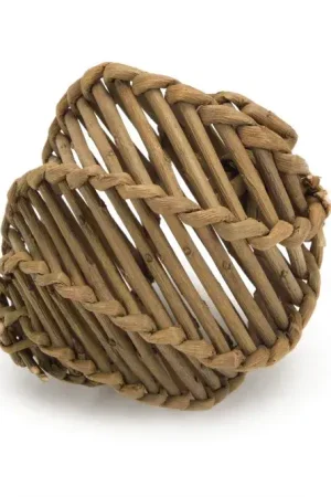 Beeztees rieten Knaagdierenspeelbal Aluka 9 cm Direct Verzonden