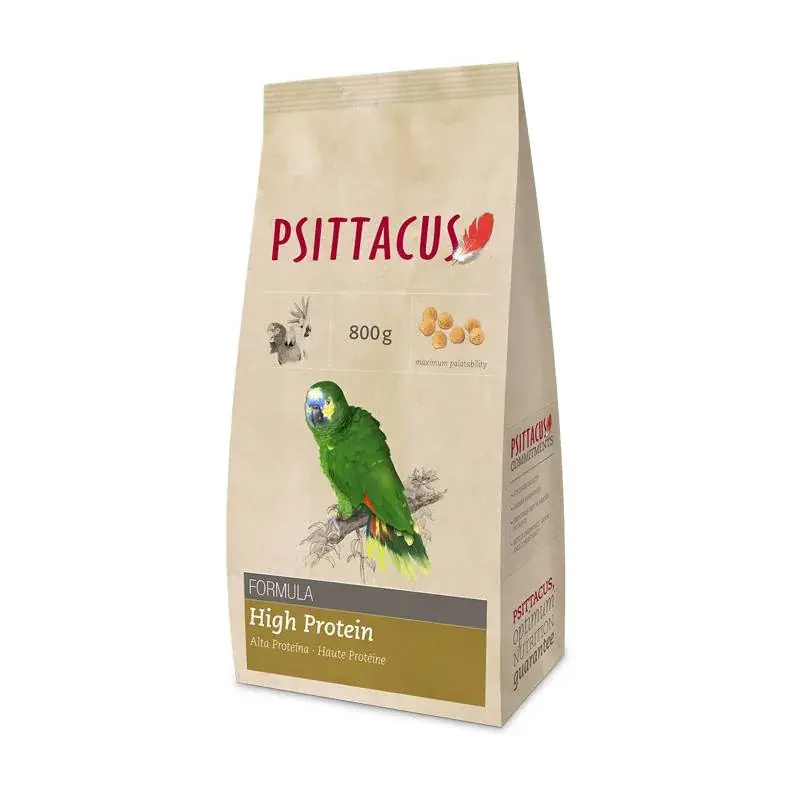 Bestseller Psittacus High Protein 800 gram