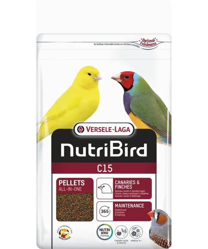 Actieprijs Nutribird C15 Exoten&Kanarie Onderhoudsvoer 3 kg