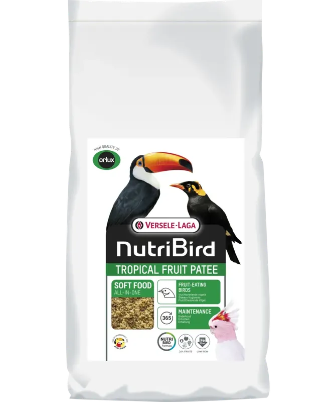 Direct Beschikbaar Versele-Laga Nutribird Tropical Fruit Patee 1 kg