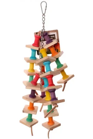 Back Zoo Nature Wooden Pillar Strings Speciale Aanbieding