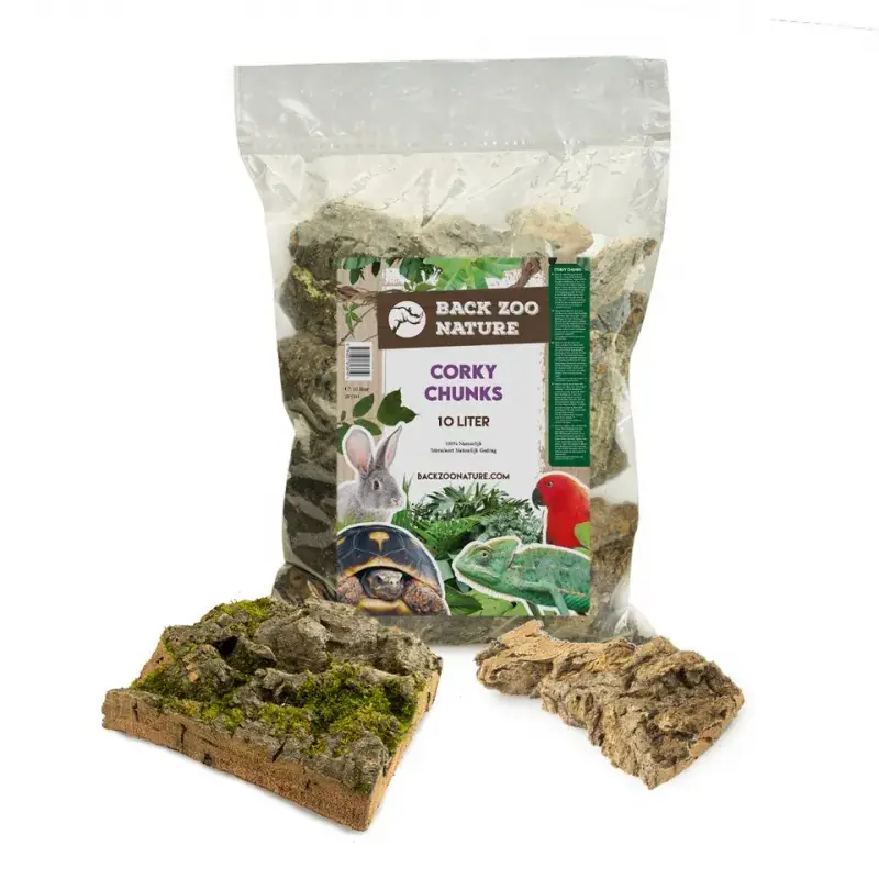 Back Zoo Nature Corky Chunks 10 Liter Hoge Kwaliteit