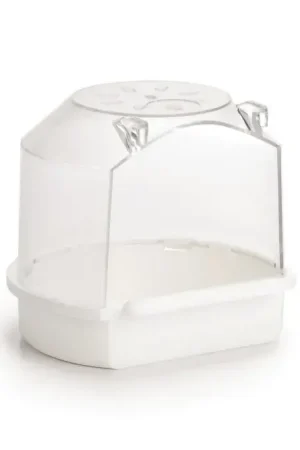 Beeztees Badhuisje Rond Klein Wit Plast Weekendaanbieding