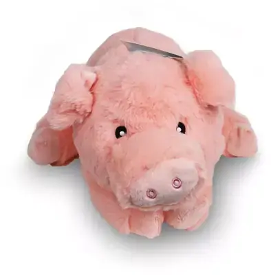 Alleen Vandaag Boony hondenspeelgoed varken pluche eco met piep 35 cm