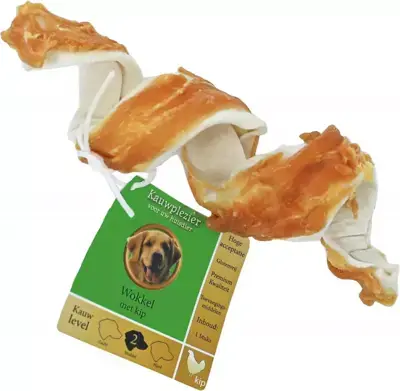 Boony natuurlijke snack wokkel met kip, 16cm Hete Deal