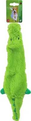 Boon hondenspeelgoed krokodil plat pluche groen, 35 cm. Meest Verkocht