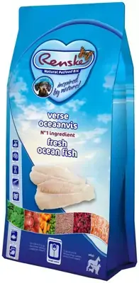 Actieprijs Renske Adult droogvoer verse oceaanvis 2kg