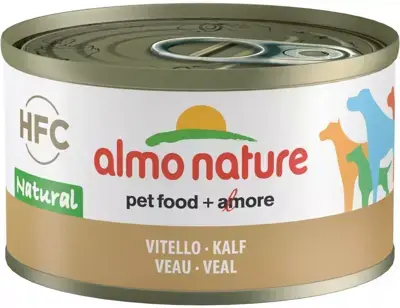 Almo nature HFC hondenvoer kalfsvlees 95g Fabrieksprijs