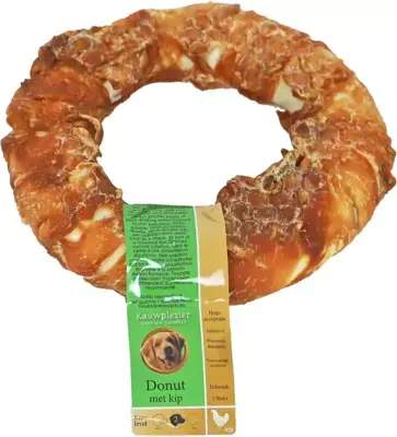 Betrouwbaar Boony natuurlijke snack donut met kip, 16cm