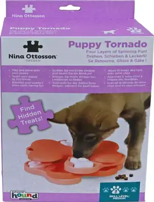 Hoge Kwaliteit Nina Ottosson puppyspel puppy tornado roze