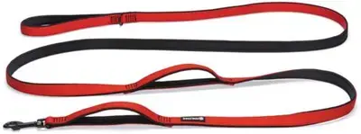 Beeztees hondenriem Parinca premium nylon 300x2cm rood Aanbieding